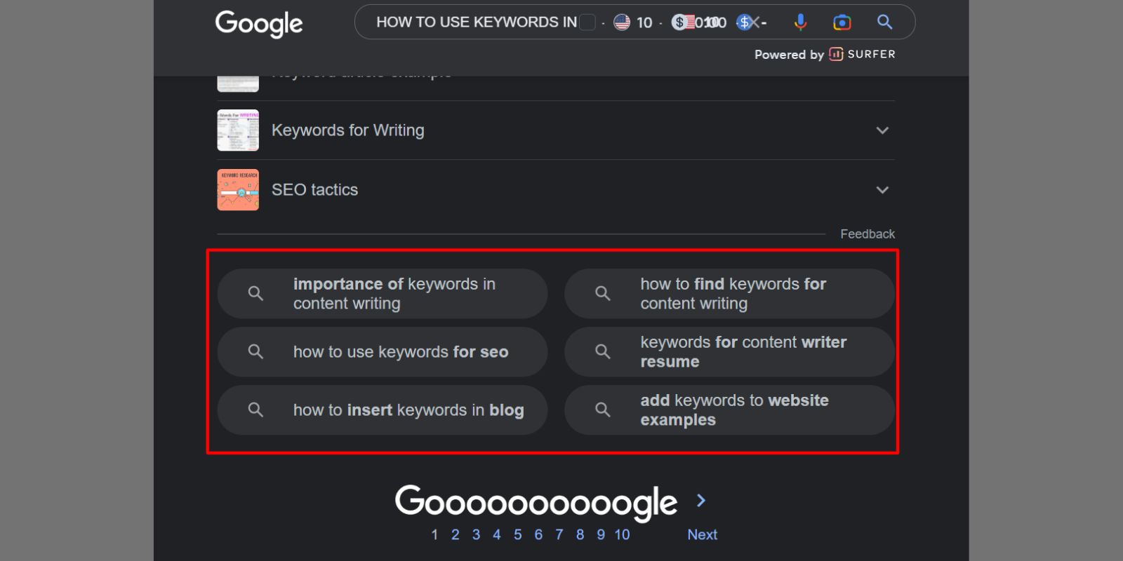how-to-use-keywords-in-content-writing