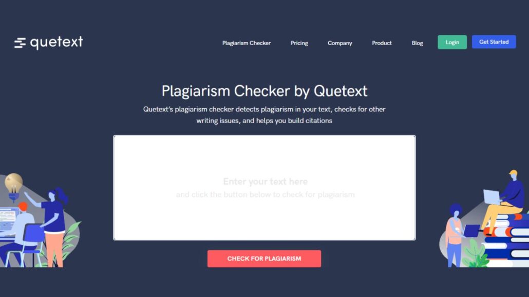 Plagiarism Checker by Quetext
