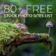 80+ free stock photo sites list