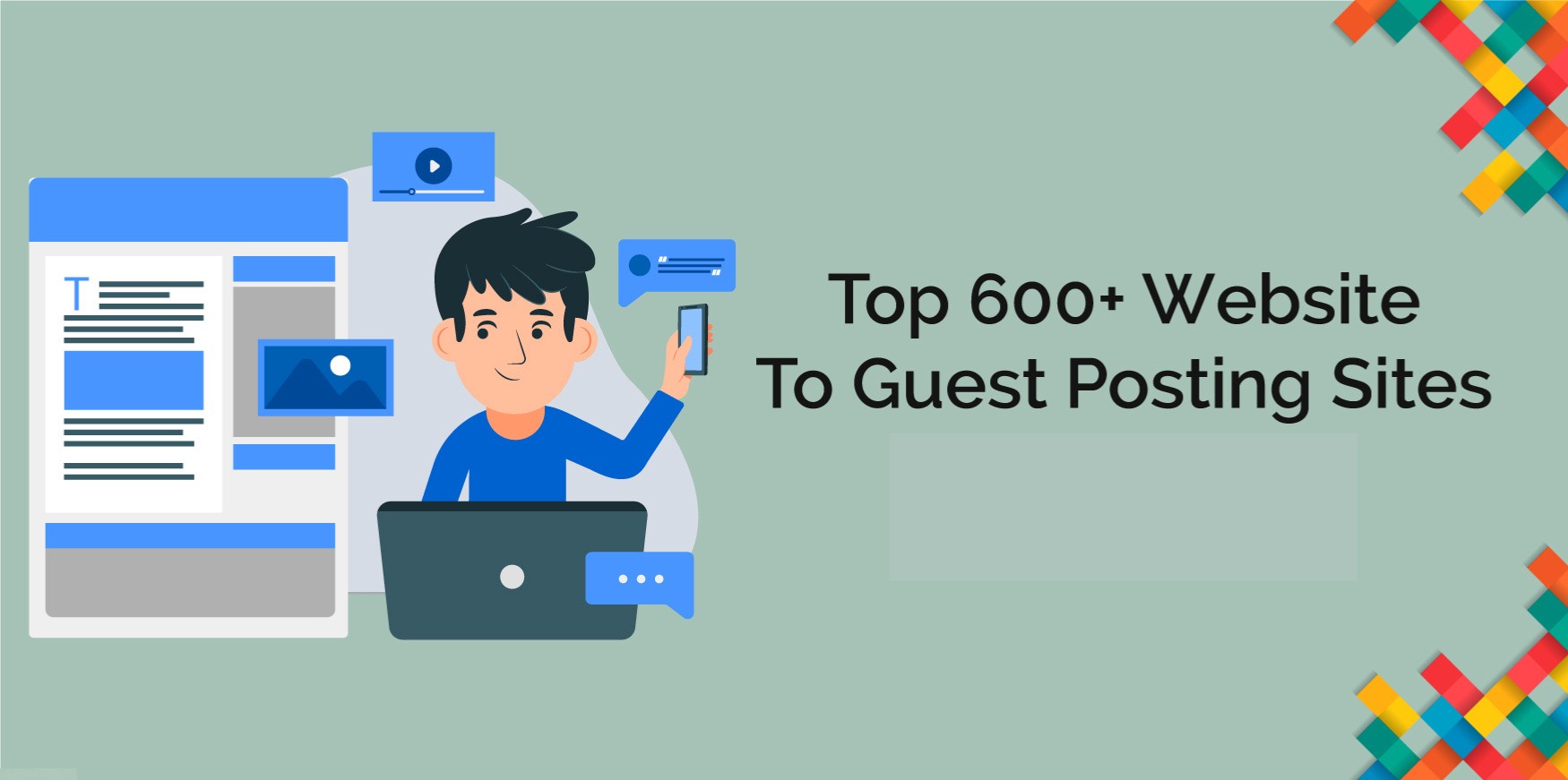 600+ Website To Guest Posting Sites