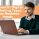 5 Essential Digital Marketing Types Your Business Needs
